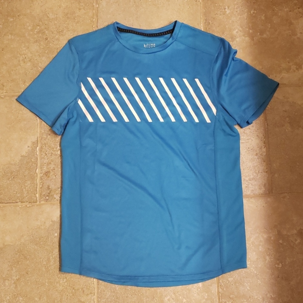 Jump Club | Men's Blue Running/Workout Shirt